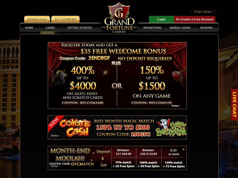 Slot Grand Fortune Casino