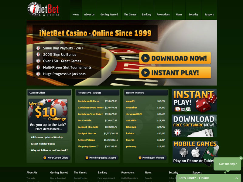 Slot iNetBet Casino