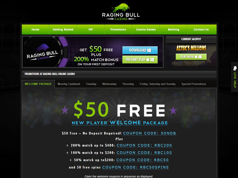 Slot Raging Bull Casino