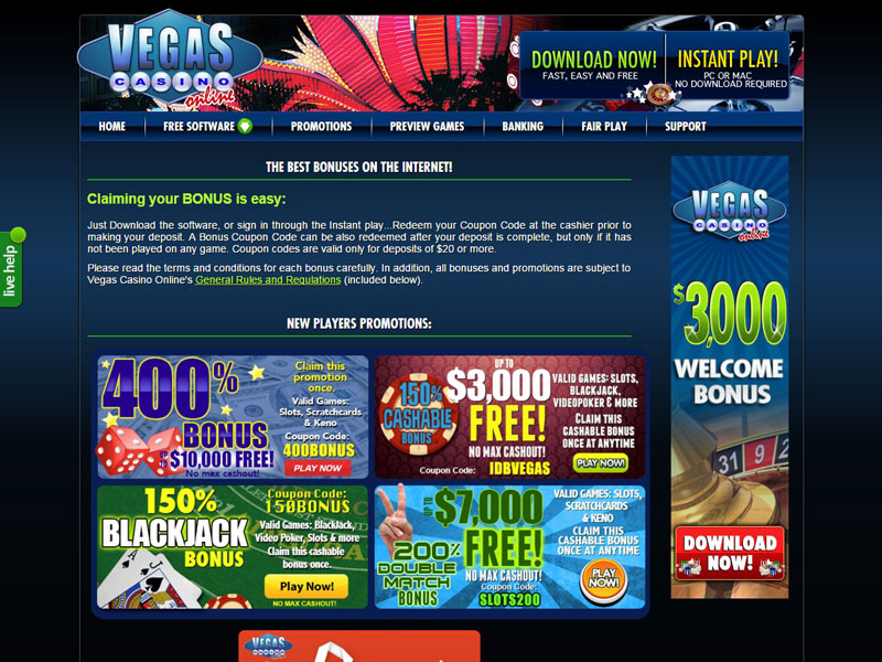 Slot Vegas Casino Online